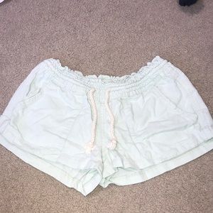 seaform blue roxy shorts size: XS